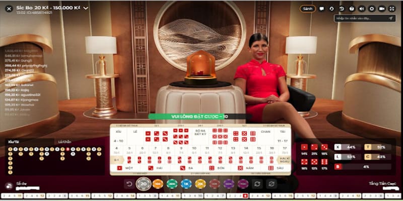 Tài Xỉu Live Casino